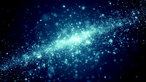 particles blue dust abstract light bokeh motion titles cinematic background loop