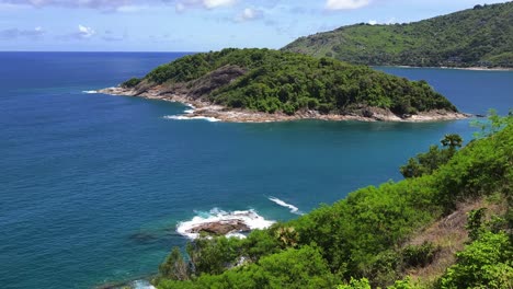 island landscape with ocean view