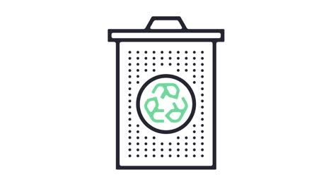 recycling icon animation