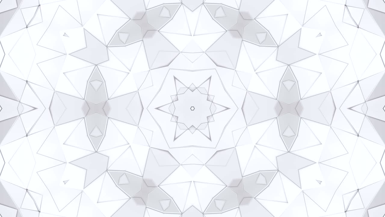 색 로우 폴리 기하학적 배경 4k, 루프 3d 애니메이션, 인기 있는 로우 폴리스 스타일의 원활한 영상.