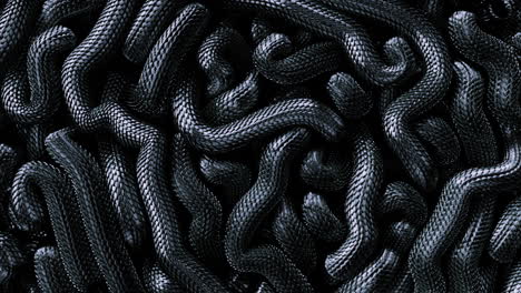 struttura metallica squame di drago sfondo. serpenti d'argento arrotolati vivaci