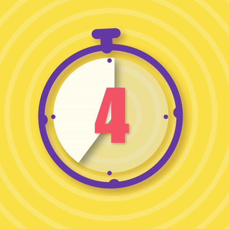 Timer with 7 and 4 minutes