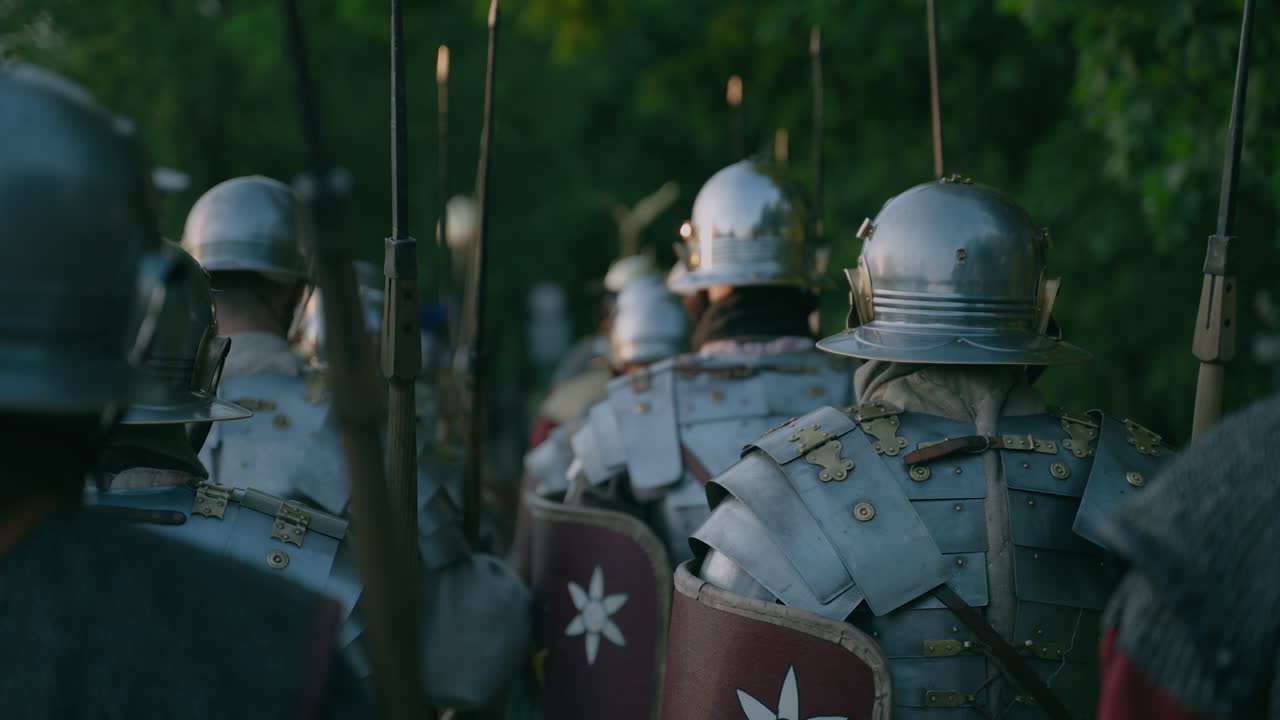 Roman Legion Marching
