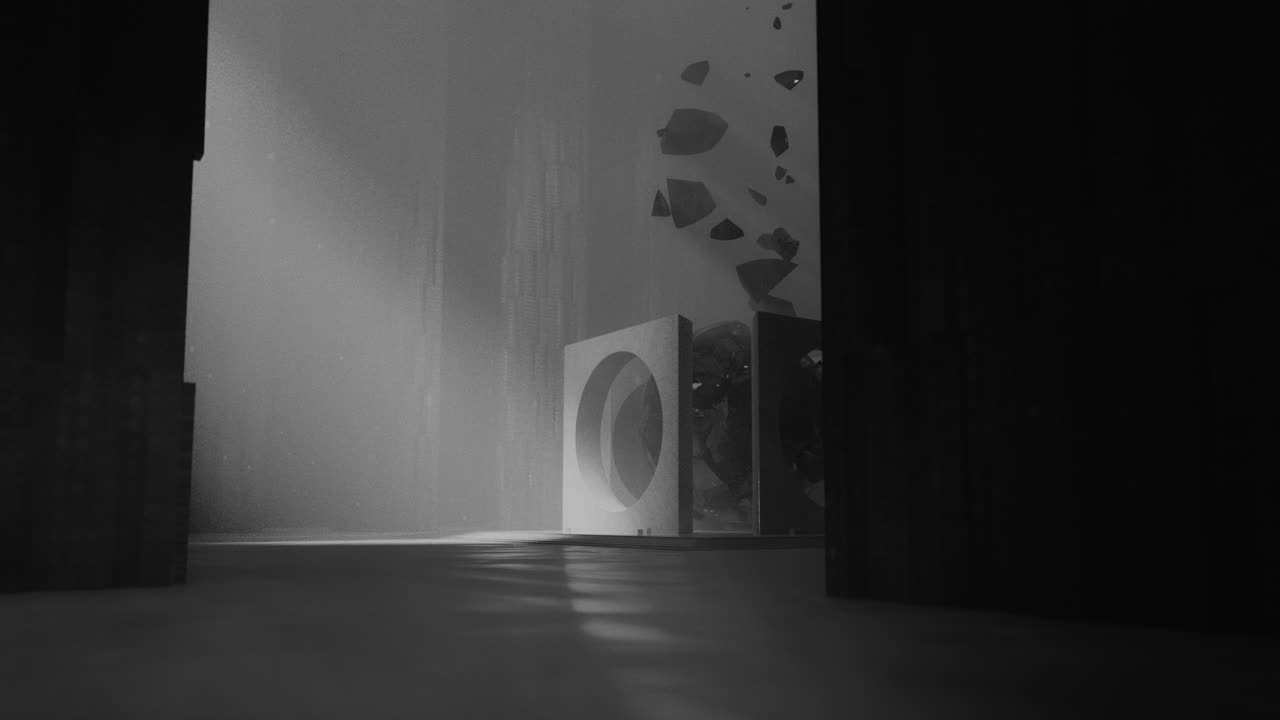 Ancient alien origin monolith