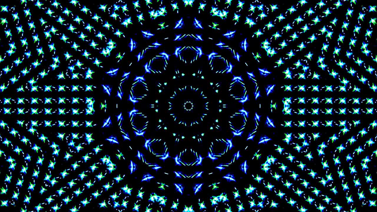 Lindo vídeo. Fundo abstrato com linhas líquidas 3D em uma textura multicolorida.