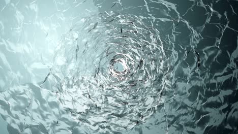 animation of beautiful clear water swirl ,whirl or spinning background.