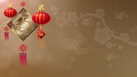 happy chinese new year 2023, year of the rabbit, also known as the spring festival with the chinese astrological rabbit symbol for background decoration-1