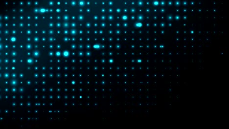 neon glowing blue lights abstract shiny video animation