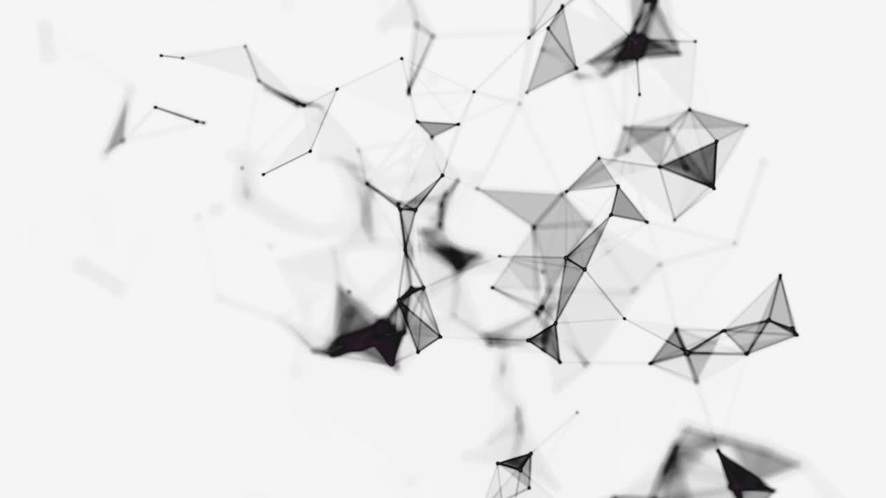 추상적인 기하학적 네트워크 패턴