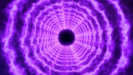 animación de túnel de círculo 3d gráficos de movimiento