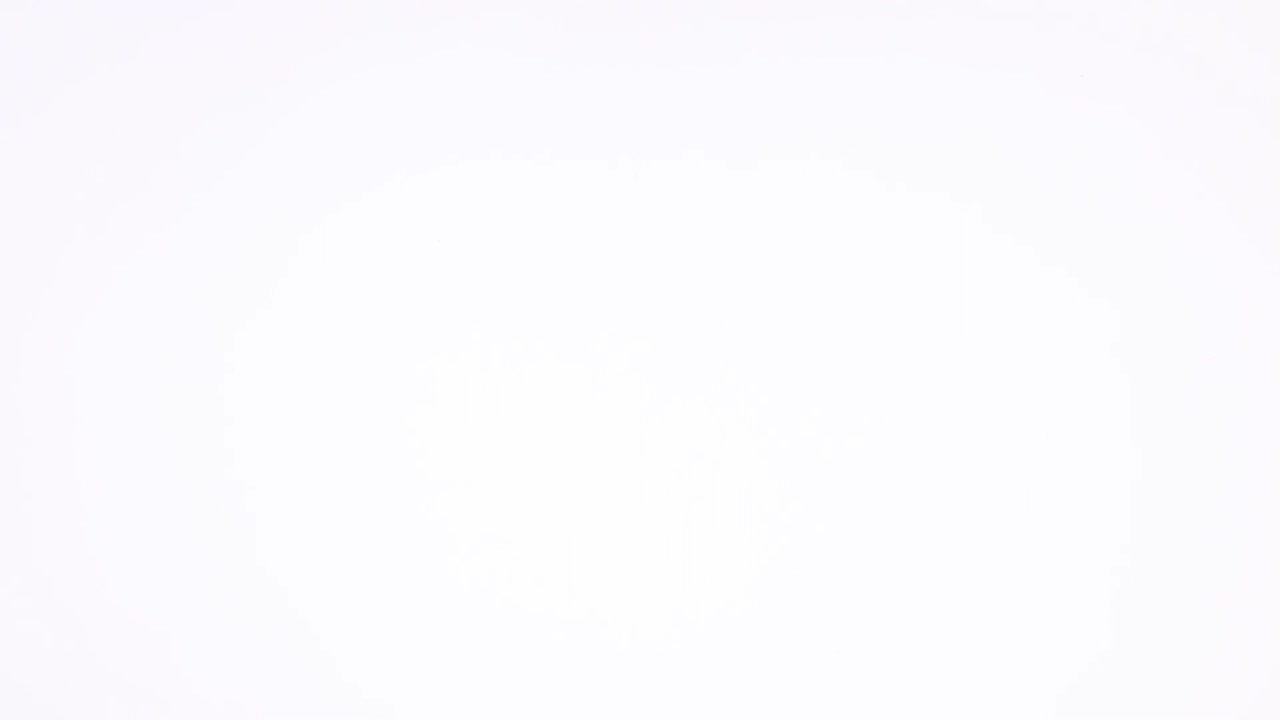 Yellow frame appear on white background. Stop motion