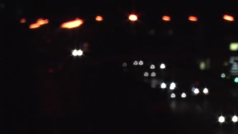 vídeo de las luces delanteras de tráfico