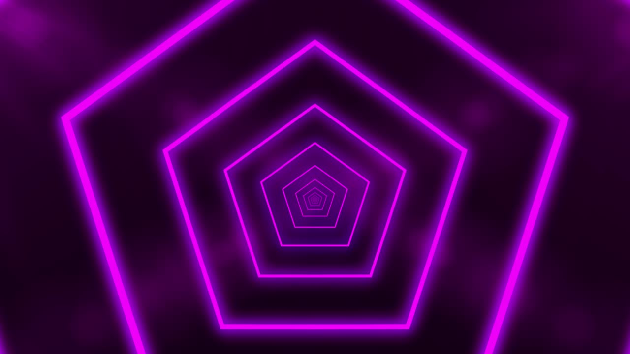 Abstrakti tausta, jossa animaatio lennosta abstraktissa futuristisessa tunnelissa neonpurppuravalolla. Saumaton silmukka-animaatio.