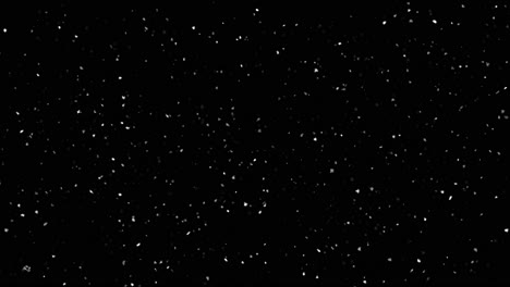snow effect on black and green background