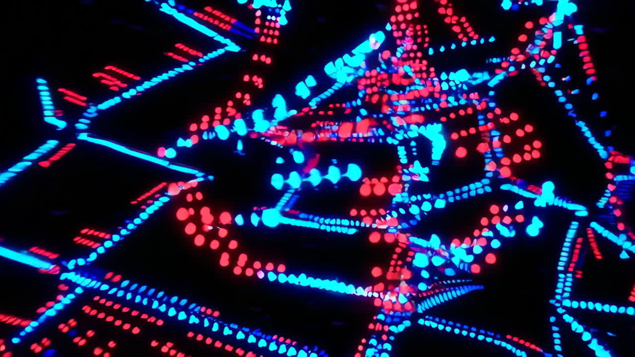 luces de neón abstractas