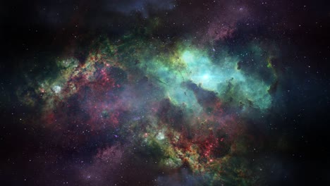 nebulosa en el espacio ultraterrestre, fondo de fantasía