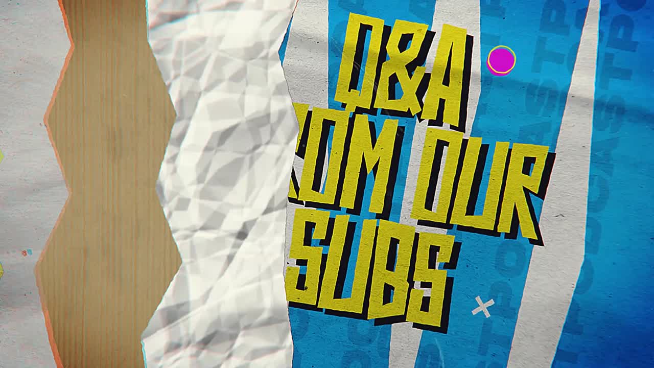 Un moderno modello di motion graphic progettato per contenuti video di introduzione per podcast