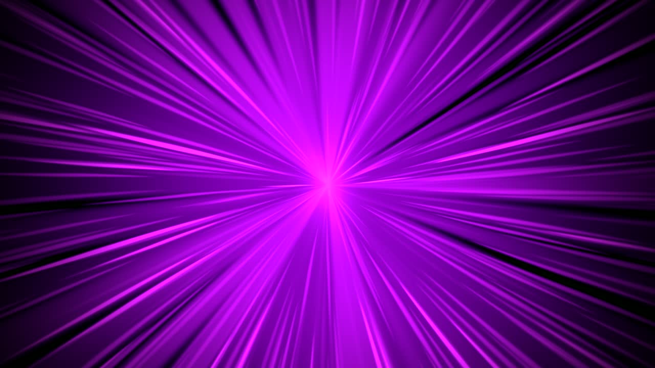 rayos y líneas púrpuras abstractas en estilo de los años 80