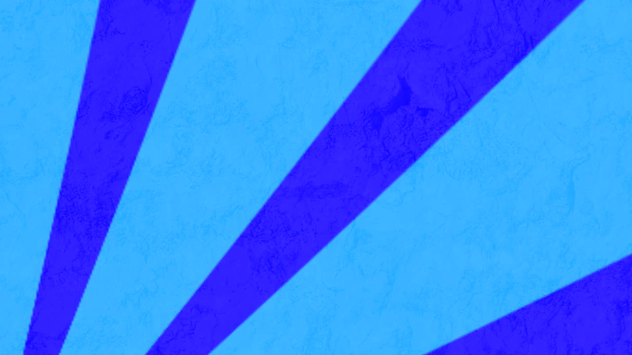 rayas que giran y se mueven contra un fondo azul