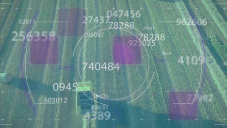 Animación-Del-Procesamiento-De-Datos-Sobre-El-Campo.