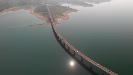 Aerial-Point-of-Interest-Shot-of-Long-Lake