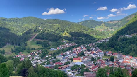 mountain village in germany