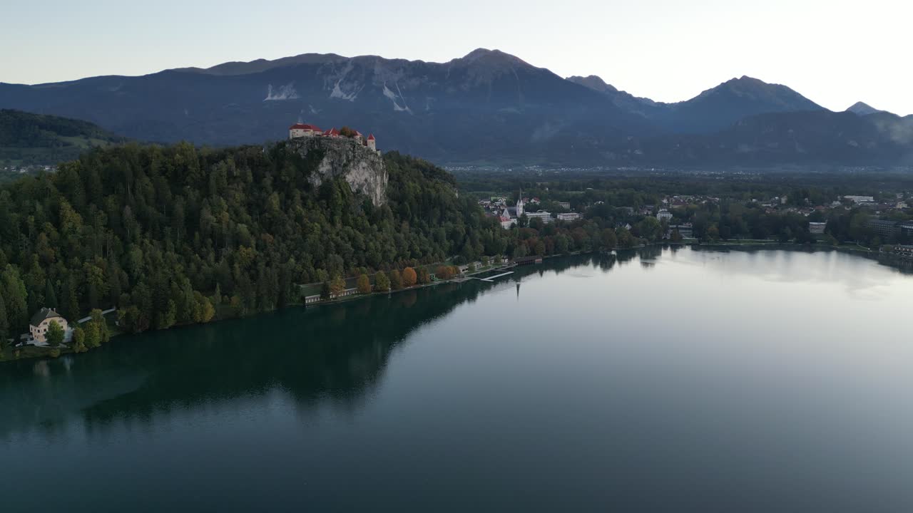 Autunno sul Lago di Bled con vista sul Castello di Bled