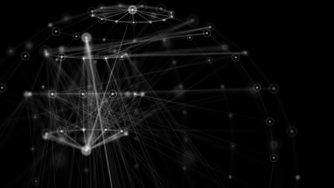 Abstract Network Globe