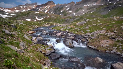 creek in the highlands of southern colorado