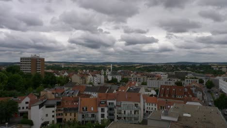 fotografía aérea de los techos de la ciudad de fulda en alemania_3