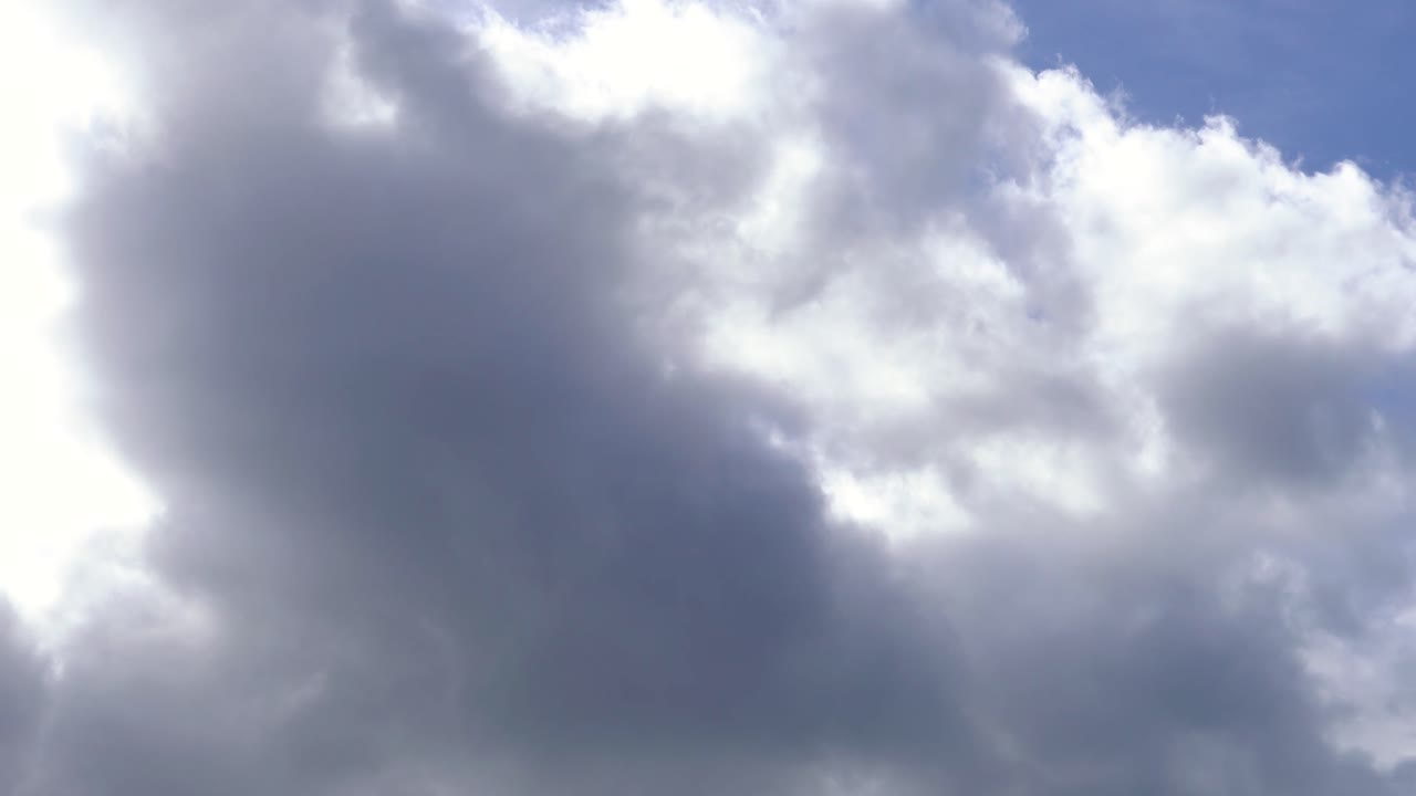 Time-lapse of a cloudy sky