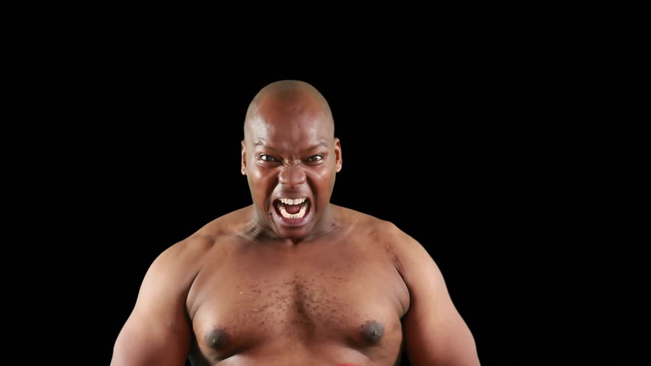 boxeo de culturistas para la cámara