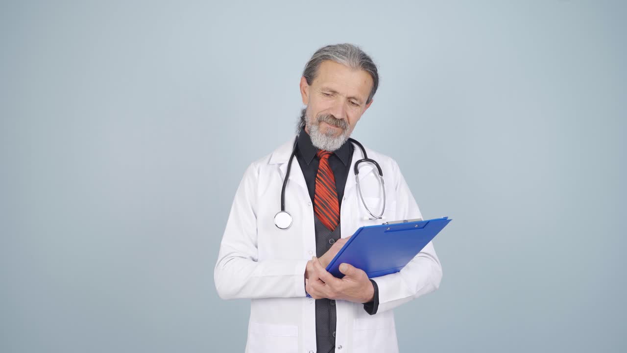 Emotional and tearful doctor.