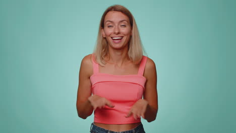 confused woman feeling embarrassed about ambiguous question having doubts no idea clueless uncertain