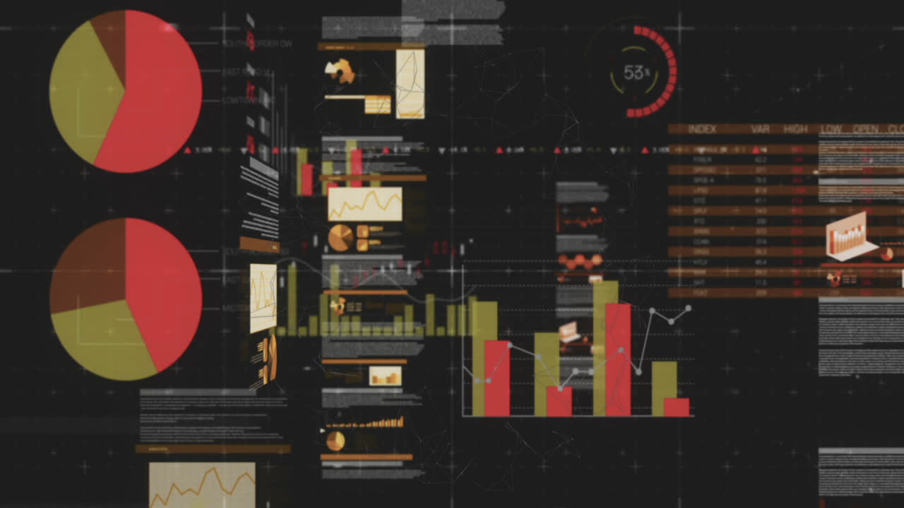 animación de las estadísticas y procesamiento de datos