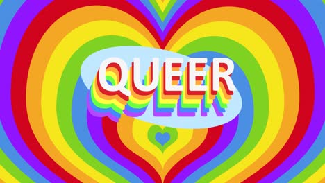 Animation-Von-Queerem-Text-über-Regenbogenherzen