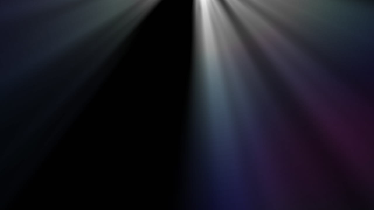 rayos de luz abstractos en un fondo oscuro