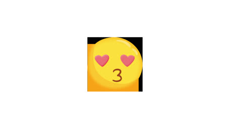 kissing face emoji