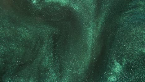 Emerald Green Glitter Texture Background