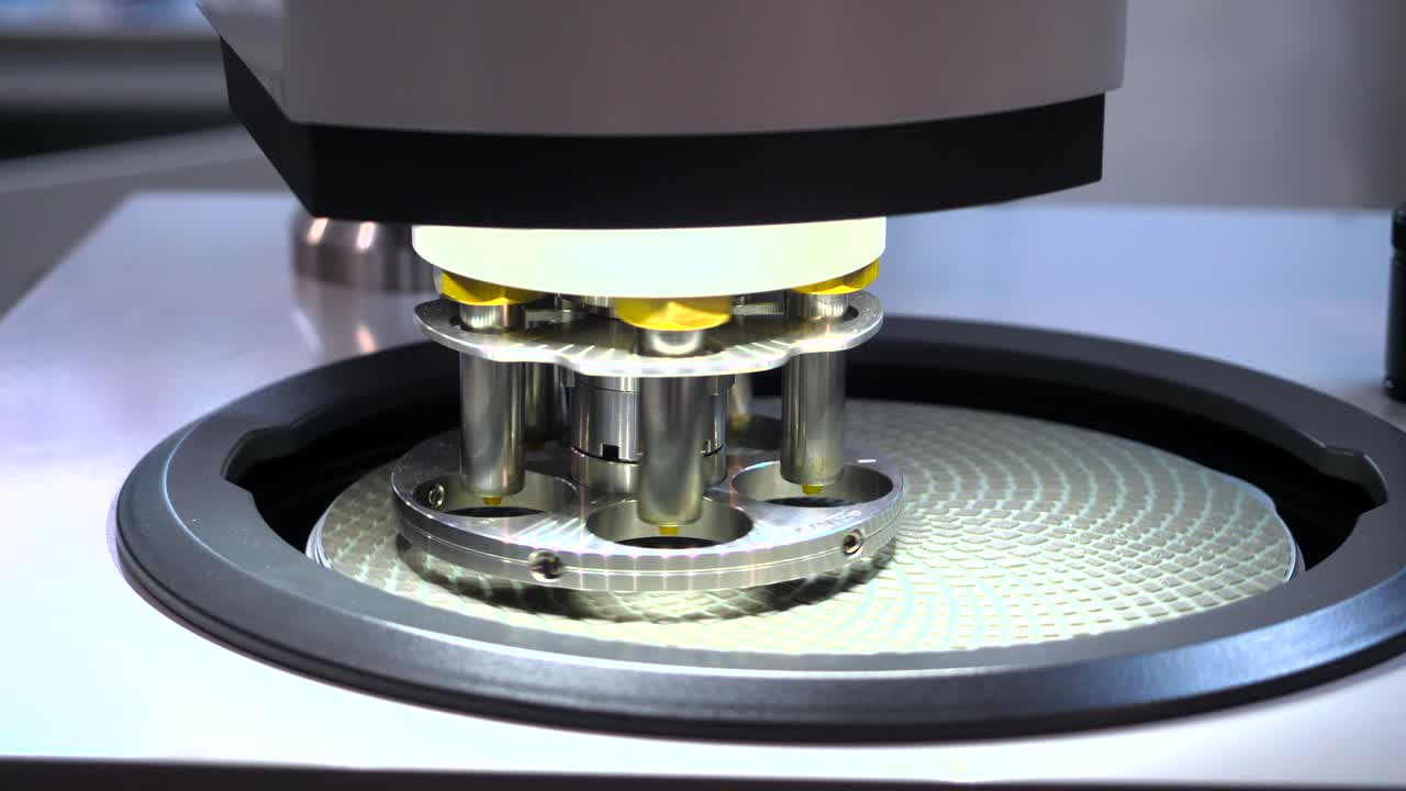 máquina automática de inspección de discos