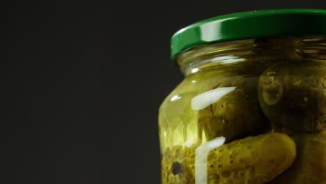 pickles in a jar