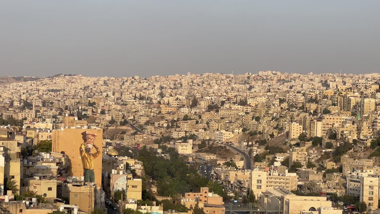 Amman Citadel Panorama - Stunning View of Jordan's Capital