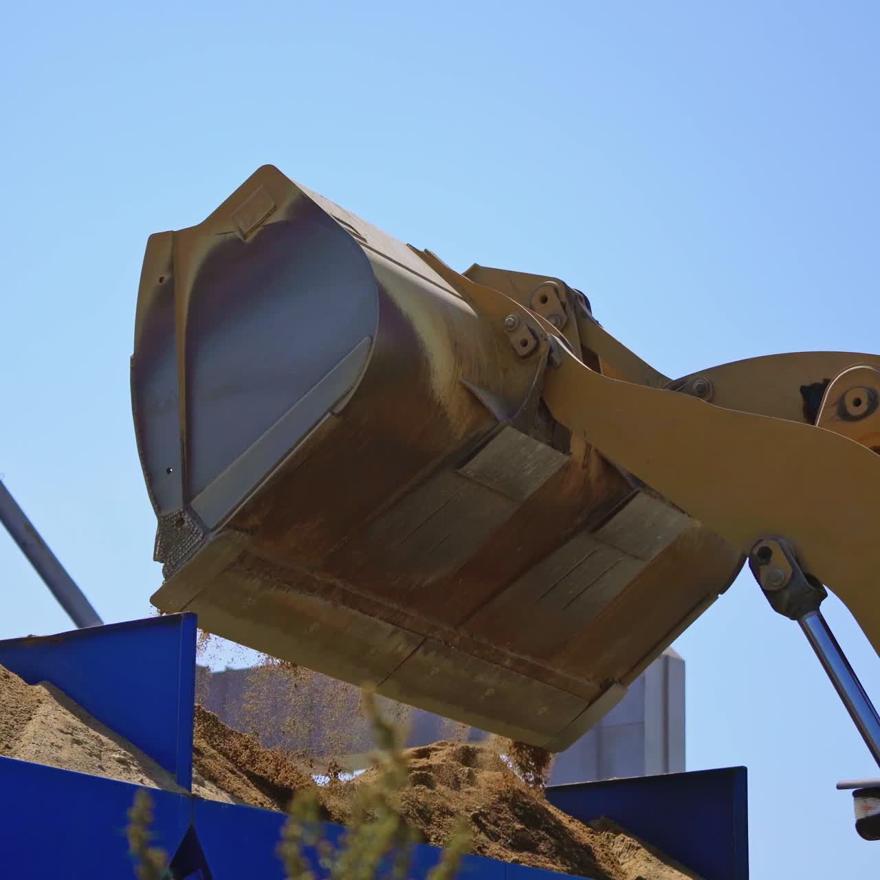 Industrial asphalt plant