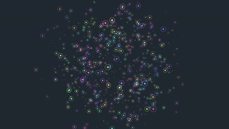 Bewegende-Bunte-Konfetti-Mit-Regenbogen-LED-Licht-In-Der-Schwarzen-Galaxie