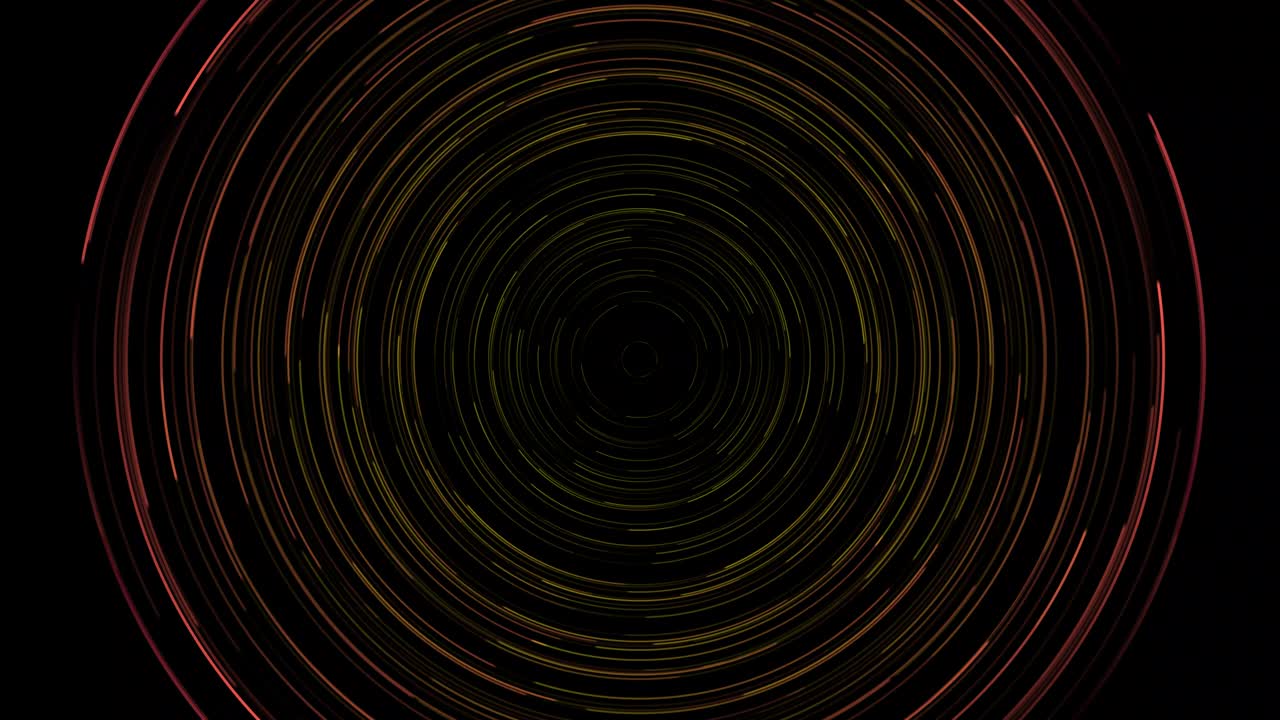 Circles Abstract Background 4K