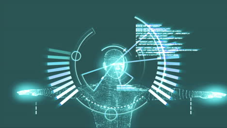 Vitruvian-man-graphic-with-interface-animation