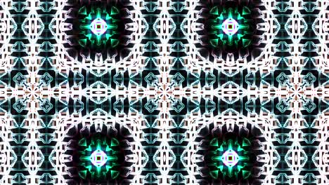 Moving kaleidoscope. 4K motion graphics