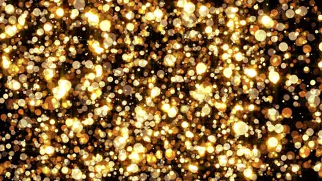 fondo festivo con partículas animadas.