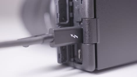 camera charging port