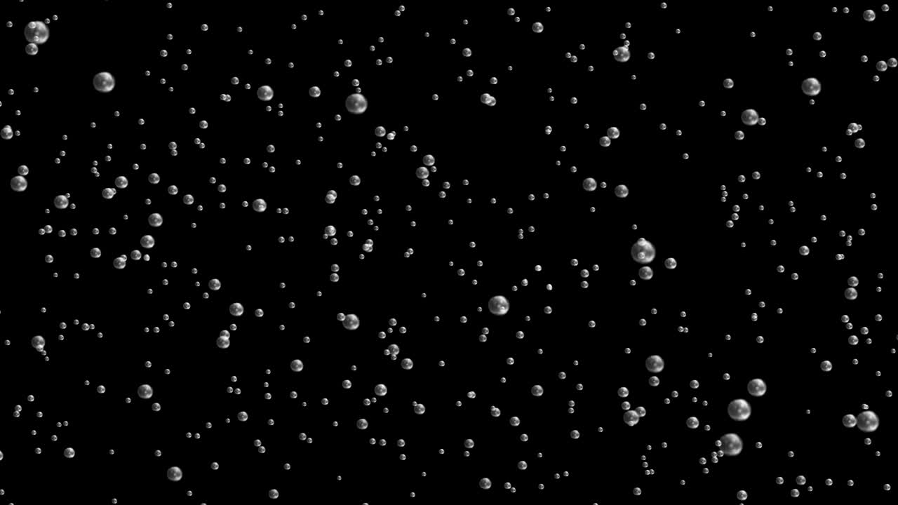 검은 바탕에 페인 컵 안의 거품의 움직임, 원활한 루프, 휴가